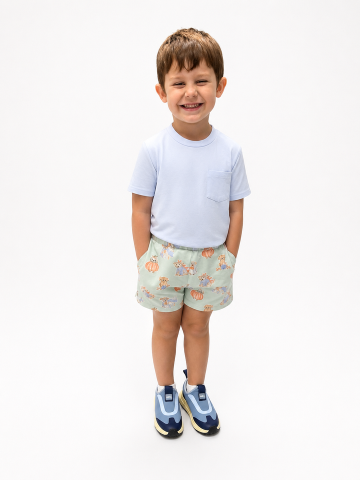 Boo Crew Pups Short Set - Three Little Ducks