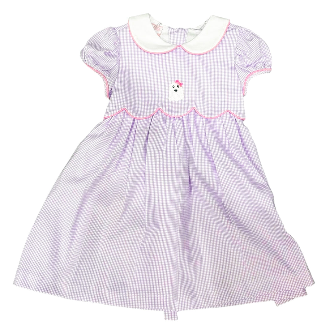 Purple Knit Ghost Dress - petit bébé
