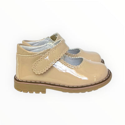 Oat Patent Mary Jane Shoes - Nomandino