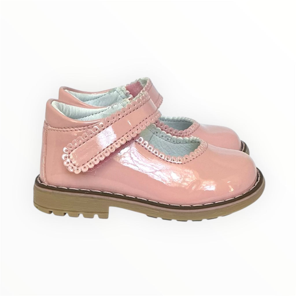 Pink Patent Mary Jane Shoes - Nomandino