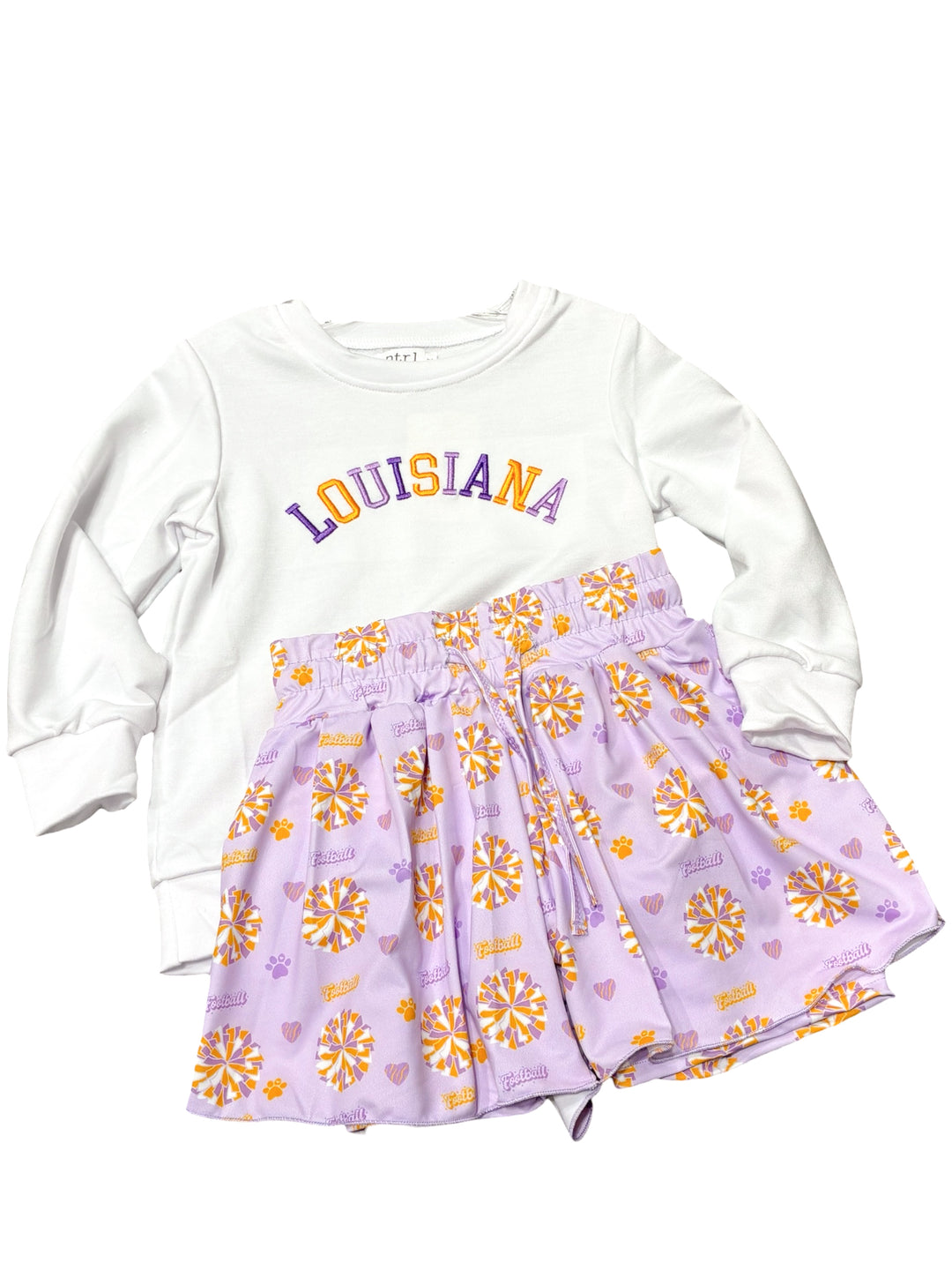 Geaux Tigers Butterfly Shorts - NTRL CO.