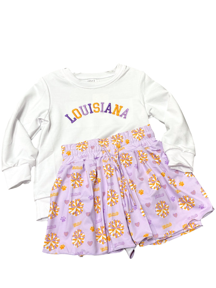 Geaux Tigers Butterfly Shorts - NTRL CO.