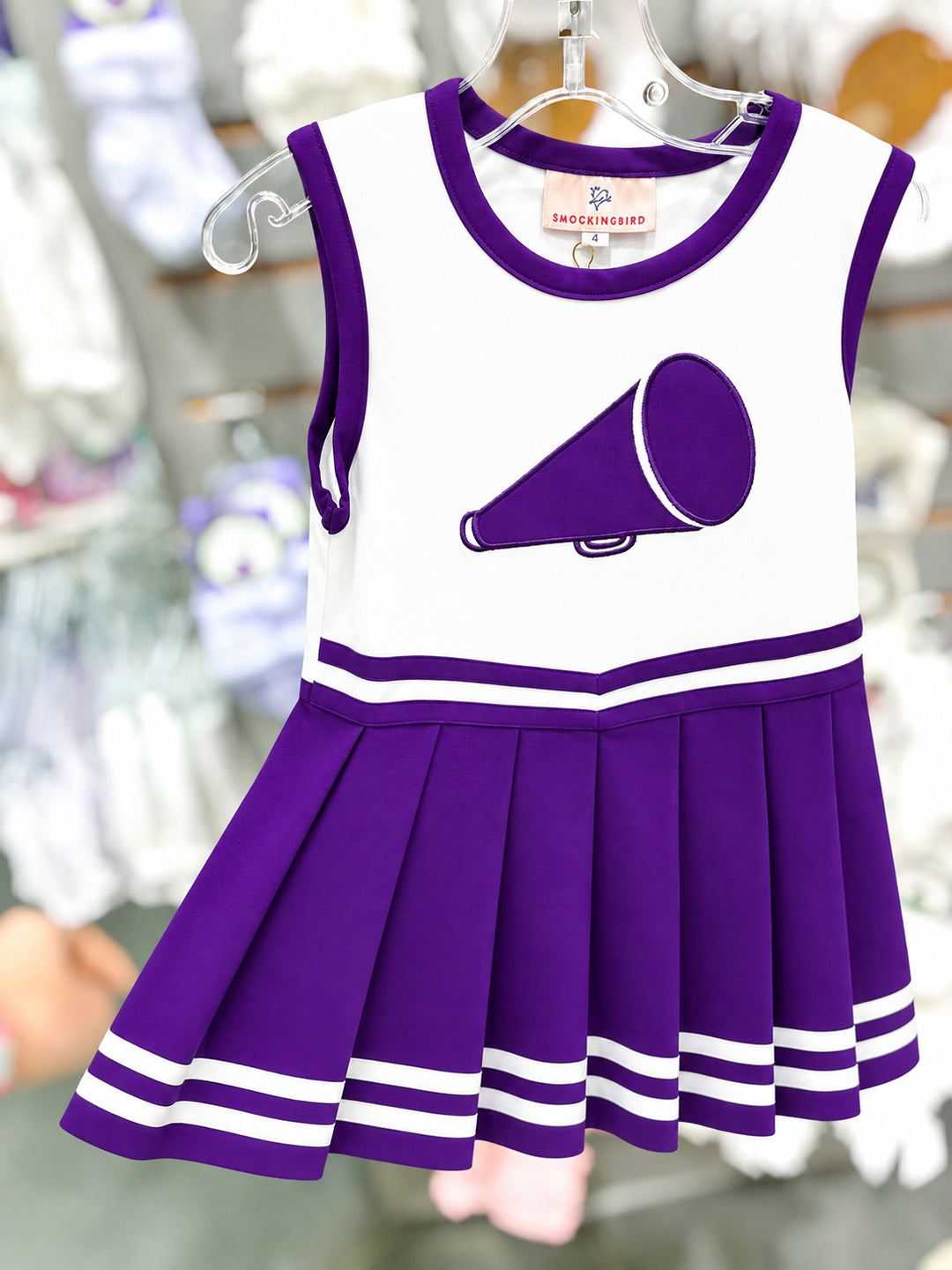 Purple Cheer Jumper - Smockingbird