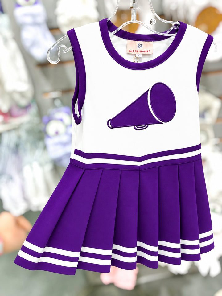 Purple Cheer Jumper - Smockingbird