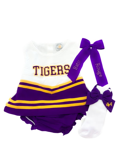 Let's Cheer Purple & Gold Outfits!