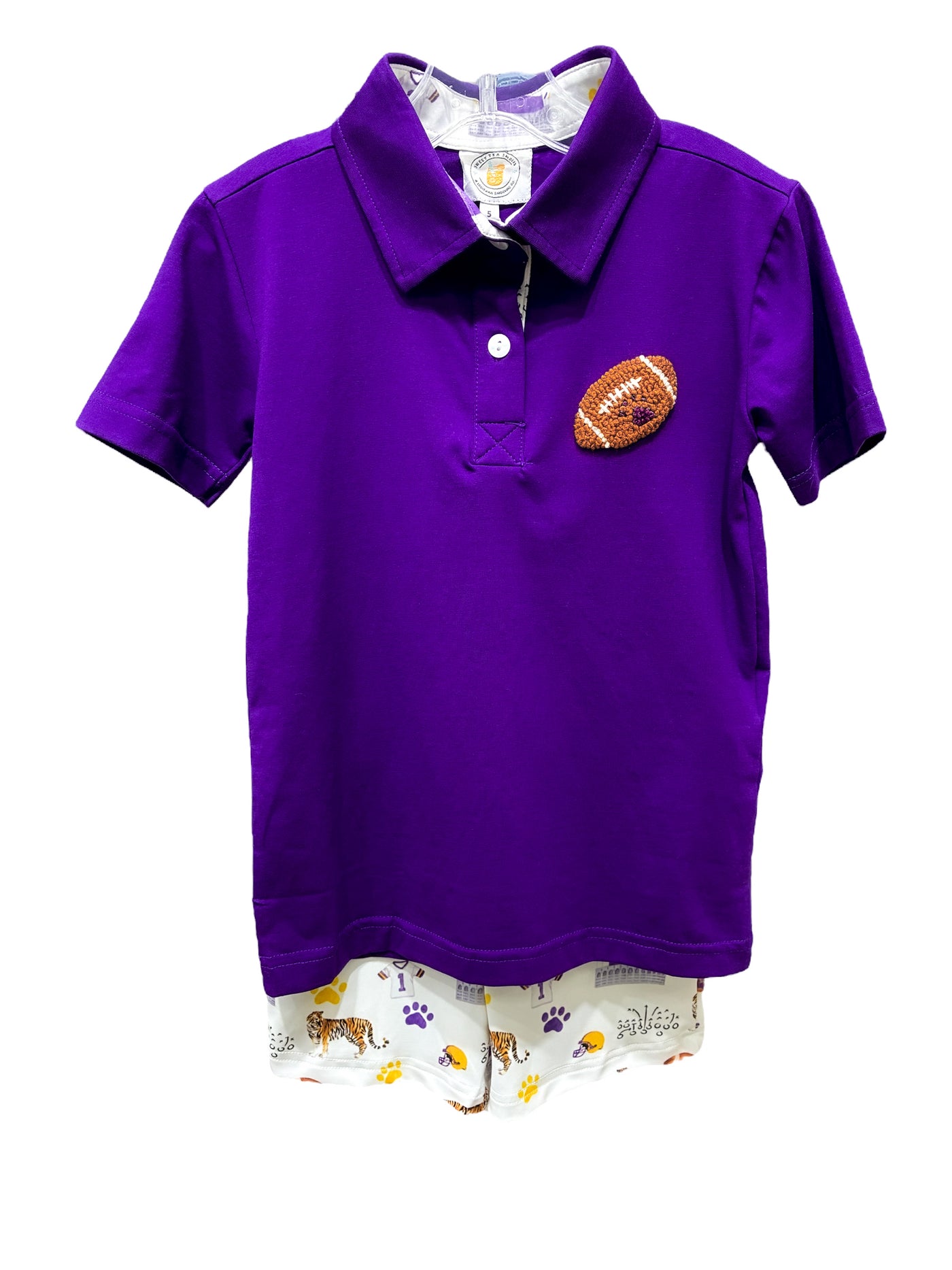Boys Love Purple, Live Gold Shorts