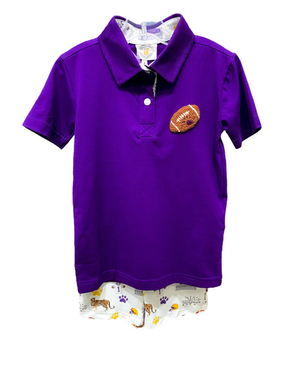 Boys Love Purple, Live Gold Shorts