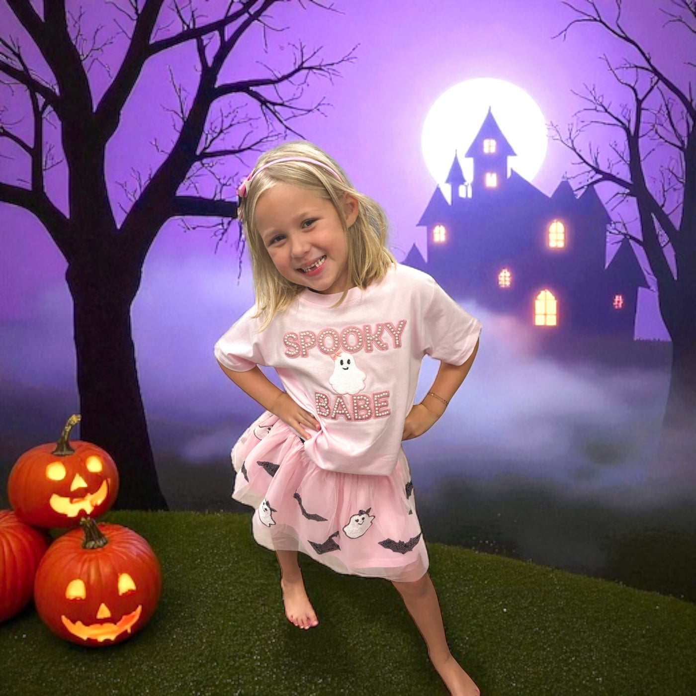 Spooky Babe Pearls Shirt - Sweet Wink