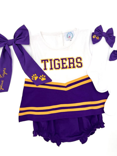 Let's Cheer Purple & Gold Outfits!