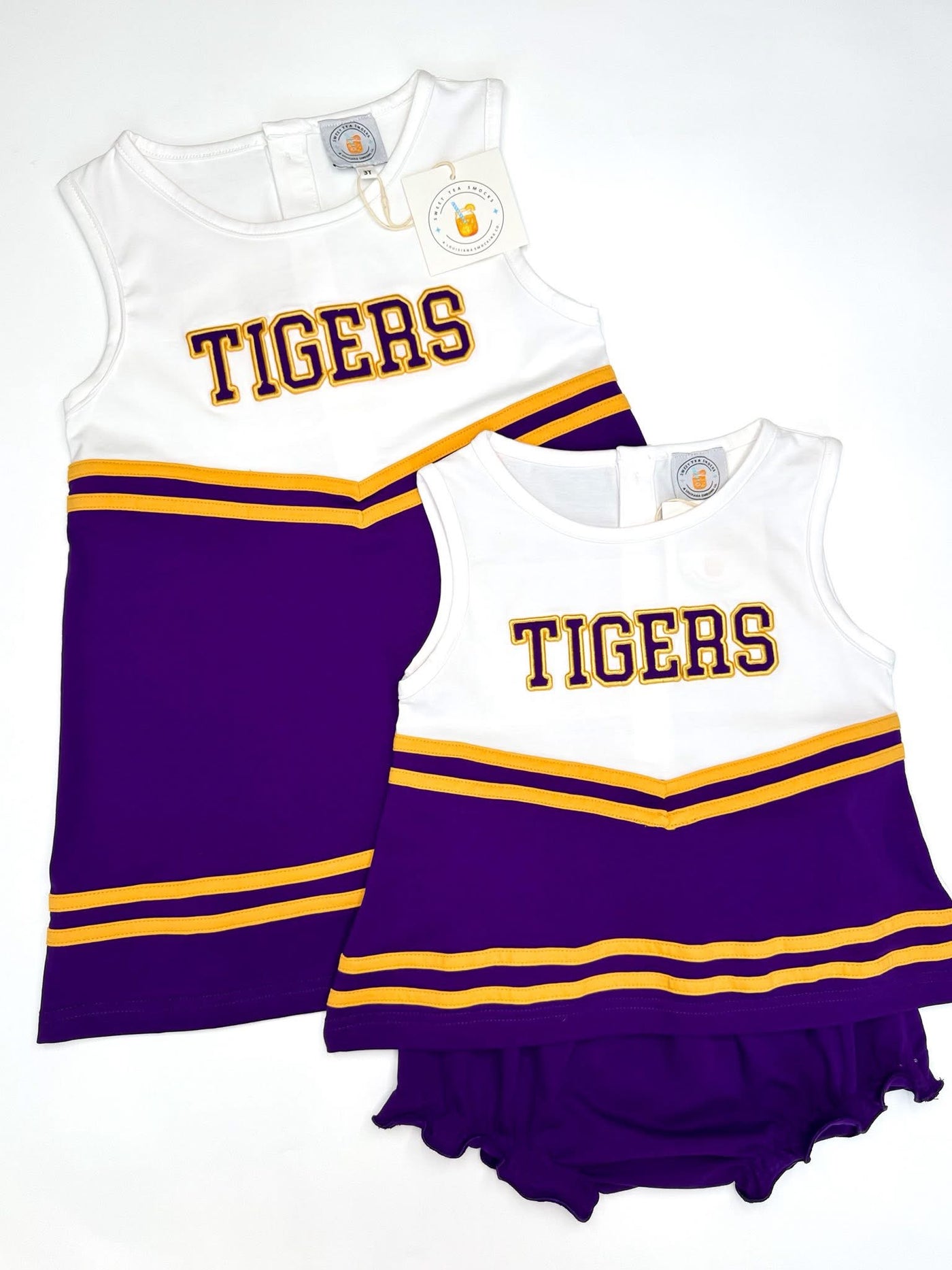 Let's Cheer Purple & Gold Outfits!