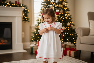 White Heirloom Christmas Collection - Lulu Bebe