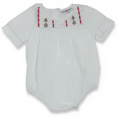 Boys Christmas Heirloom Bubble - Lulu Bebe