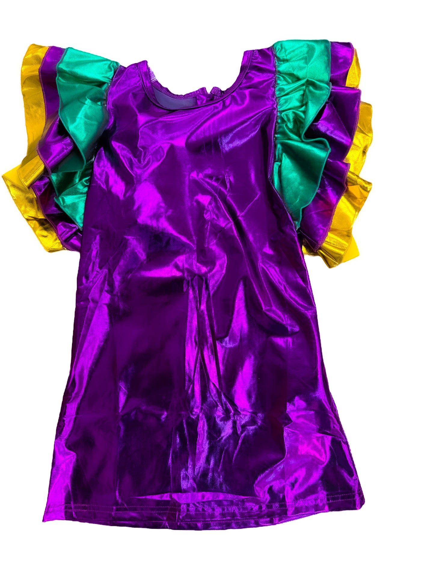 Mardi Gras Metallic Dress