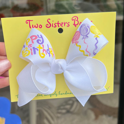 Hand Painted Bows - Two Sisters Bows