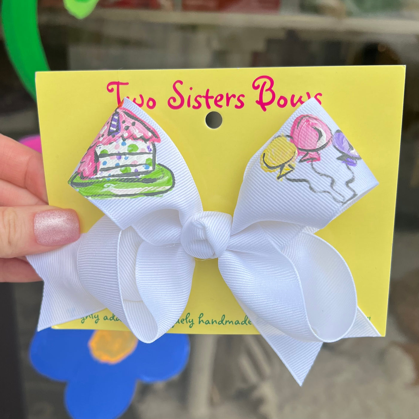 Hand Painted Bows - Two Sisters Bows