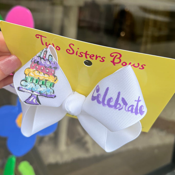 Hand Painted Bows - Two Sisters Bows