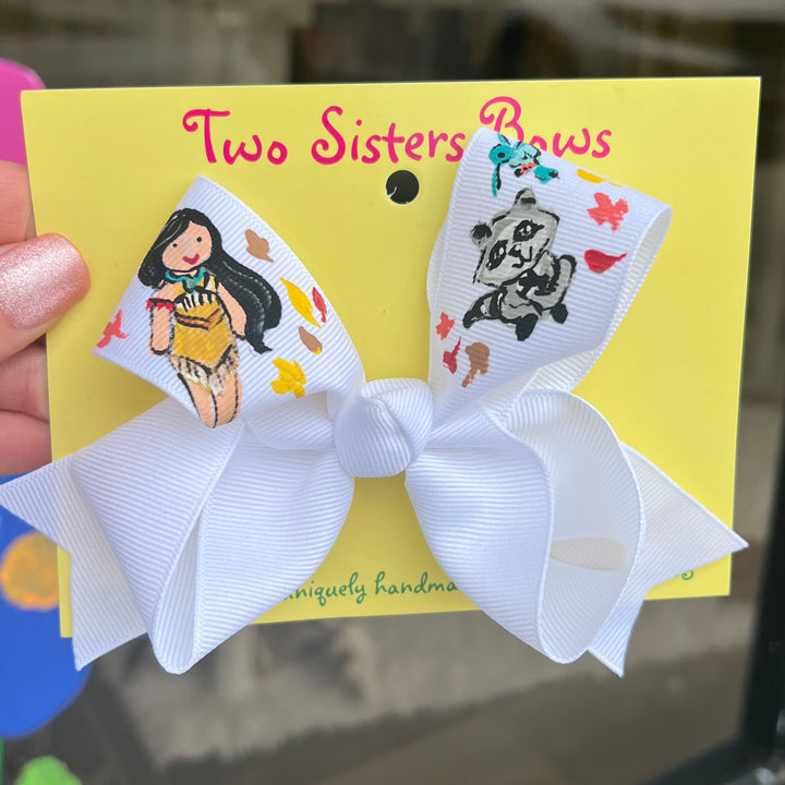 Hand Painted Bows - Two Sisters Bows