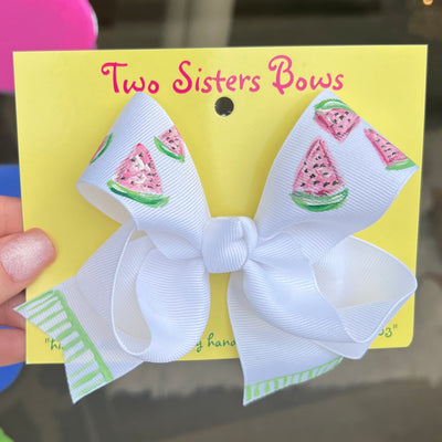 Hand Painted Bows - Two Sisters Bows