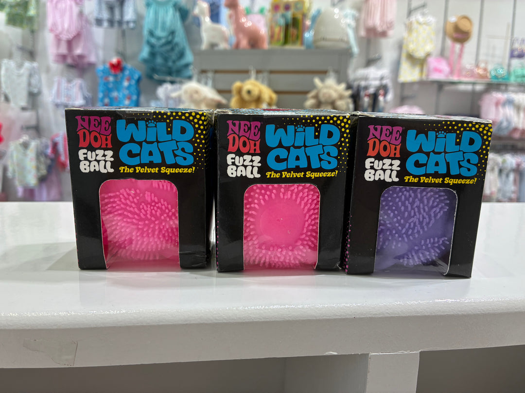 Wild Cats Fuzz Ball Squishy