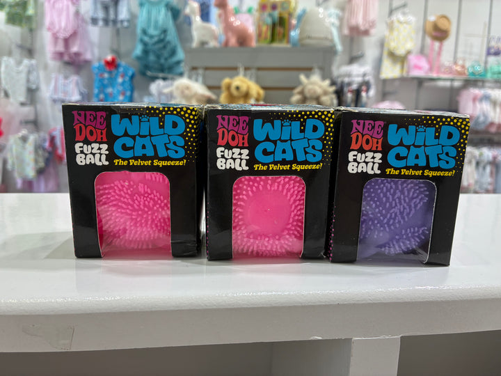 Wild Cats Fuzz Ball Squishy