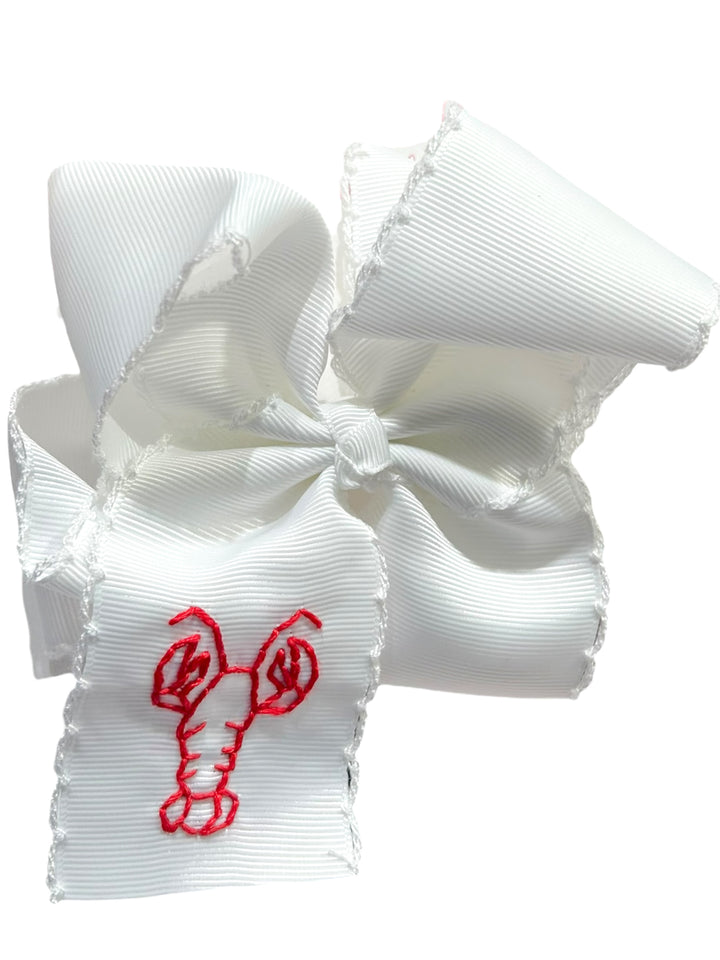 Hand-stitched Crawfish Bows