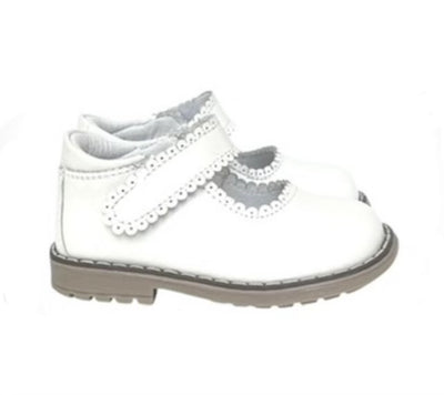 White Mary Jane Shoes - Nomandino