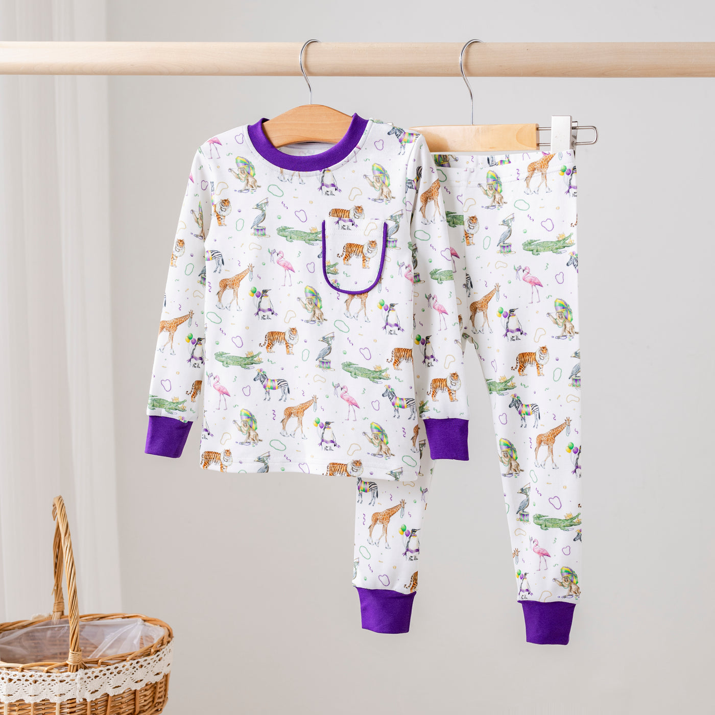Zoo Krewe Organic Cotton Kids Pajamas - Nola Tawk