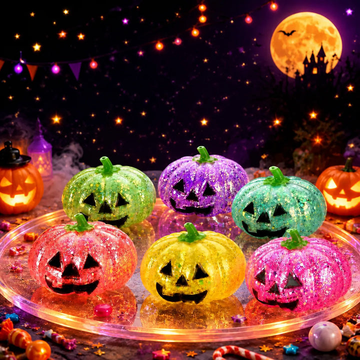 Squishy Jack-O-Lantern Toy