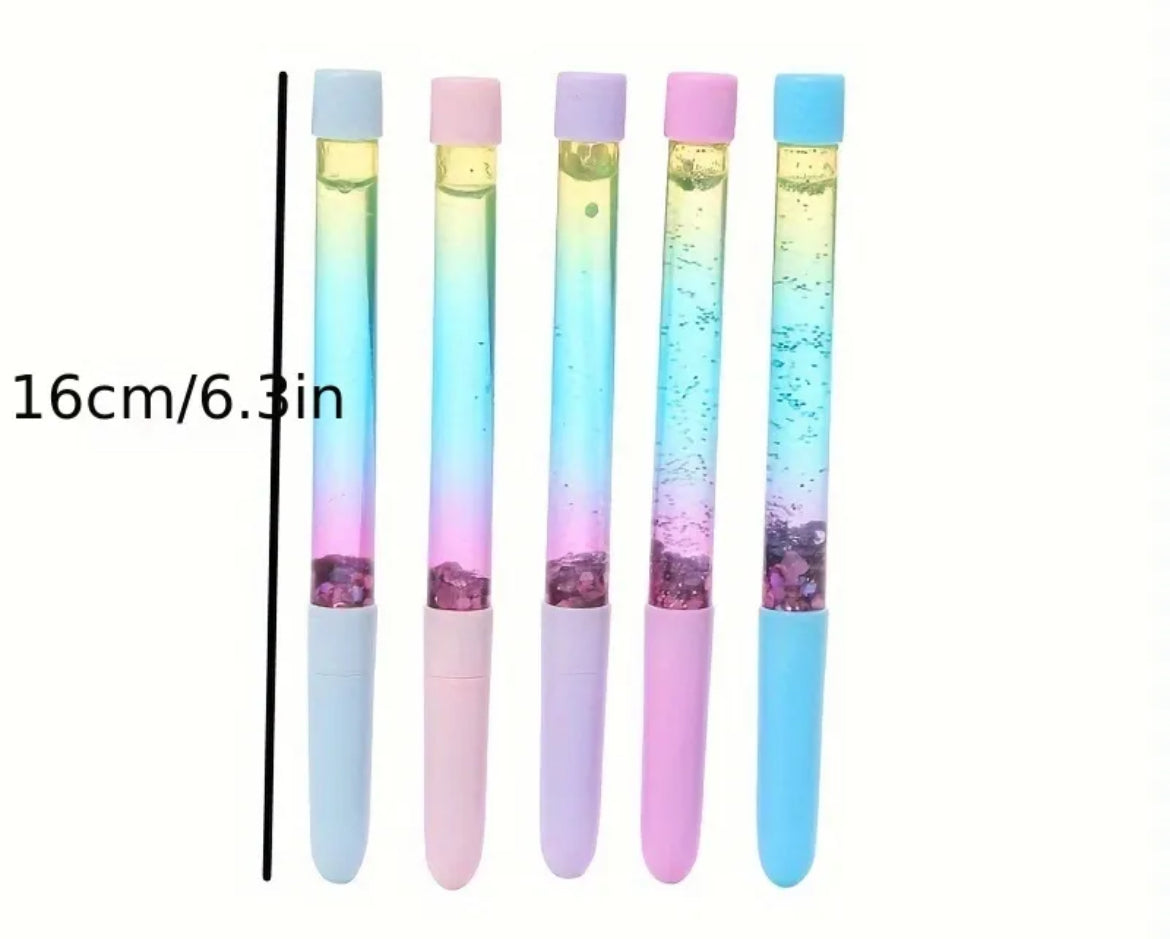 Rainbow Glitter Pens