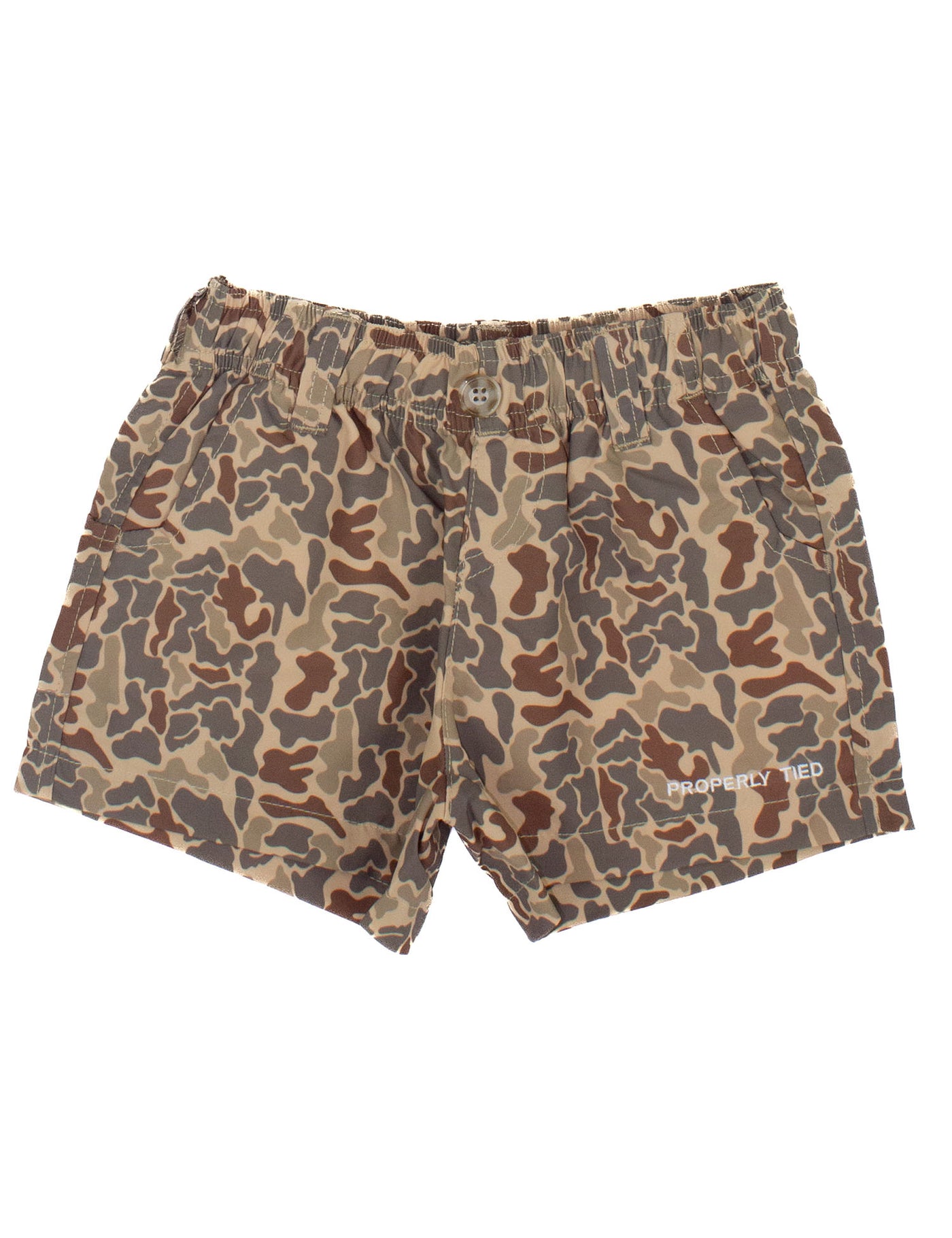 Boys Mallard Short Vintage Camo - Properly Tied