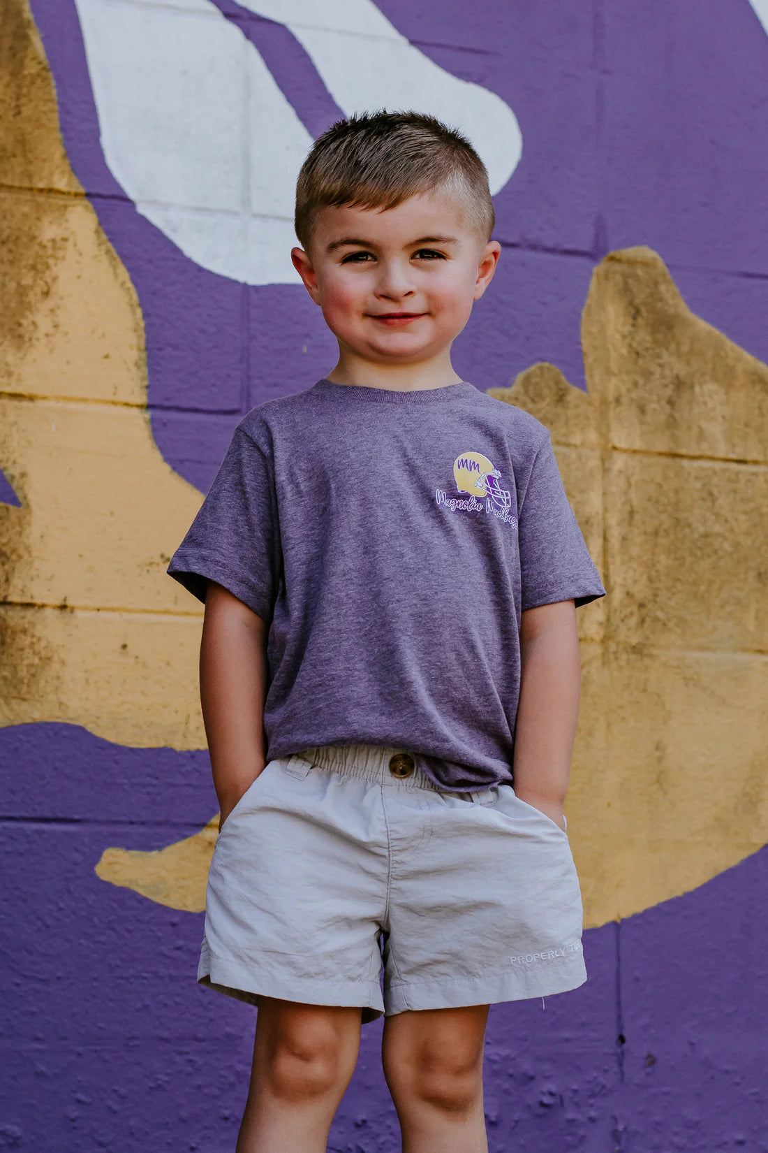 Boys of Fall LSU Shirt - Magnolia Mudbugs