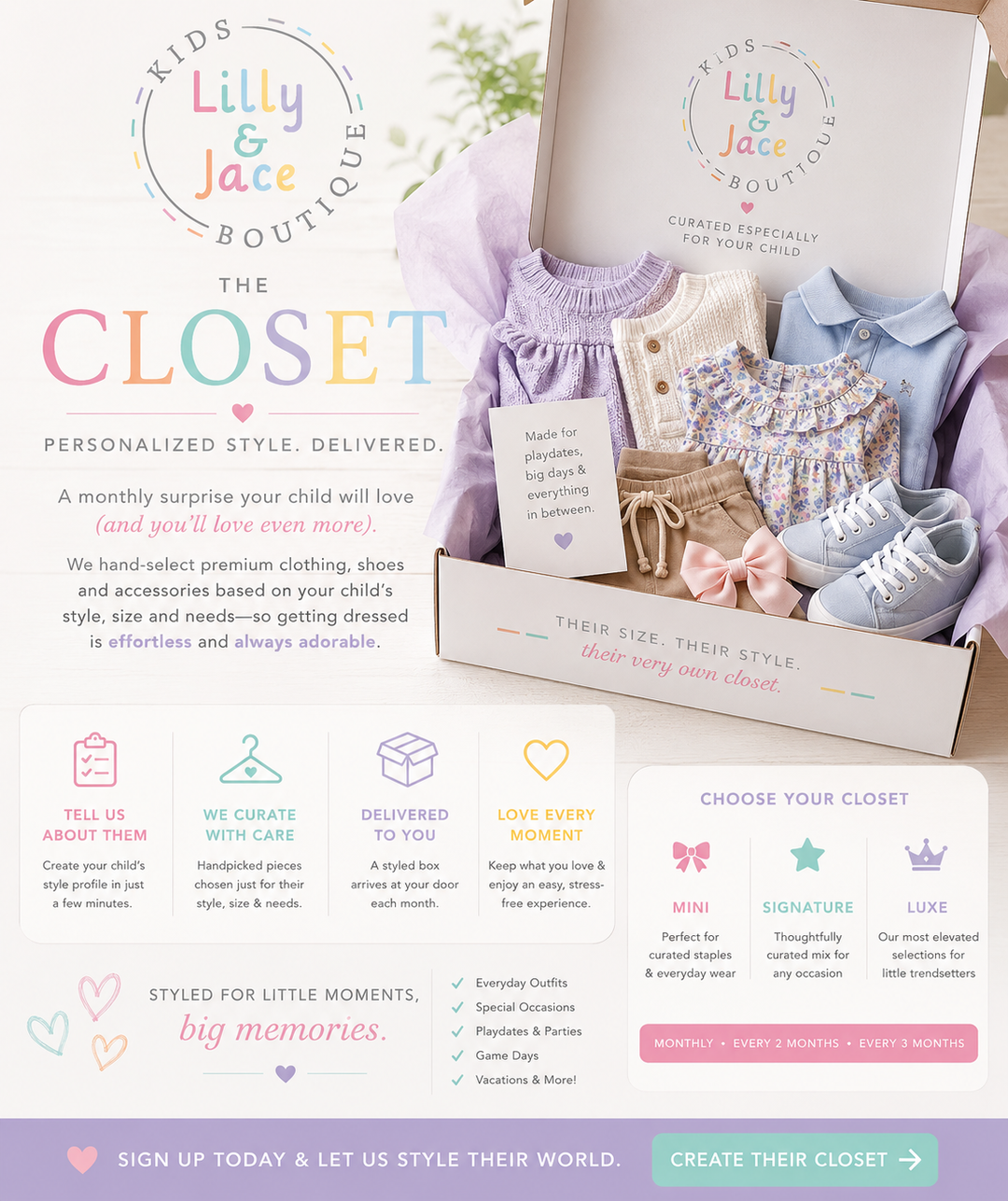 The Lilly & Jace Closet