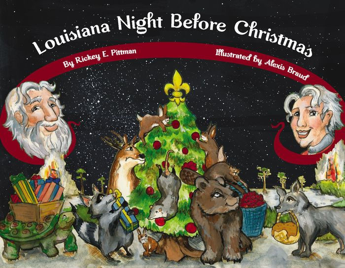 Louisiana Night Before Christmas Book