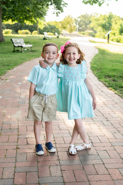 Spring Days Smocked Dress - Maddie & Connor