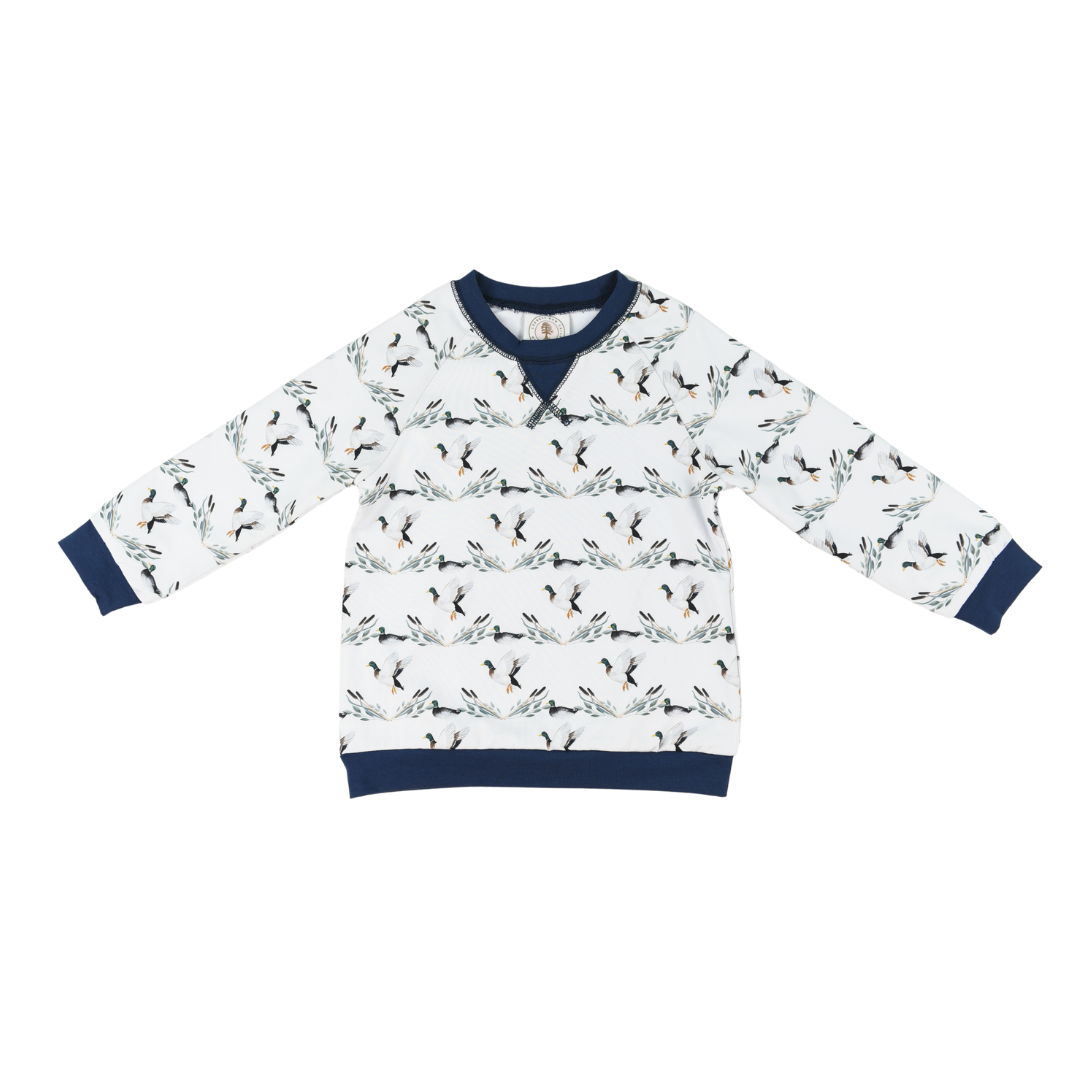 Boys Mallard Duck Pullover - Cypress Row