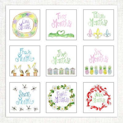 Baby Milestone Cards - Magnolia Creative Co. - Gender Neutral Gift