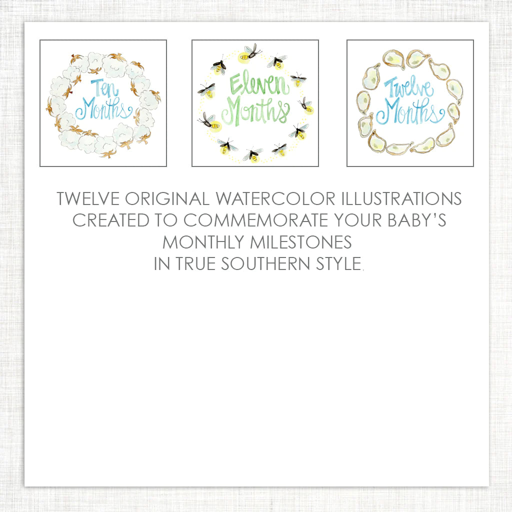 Baby Milestone Cards - Magnolia Creative Co. - Gender Neutral Gift