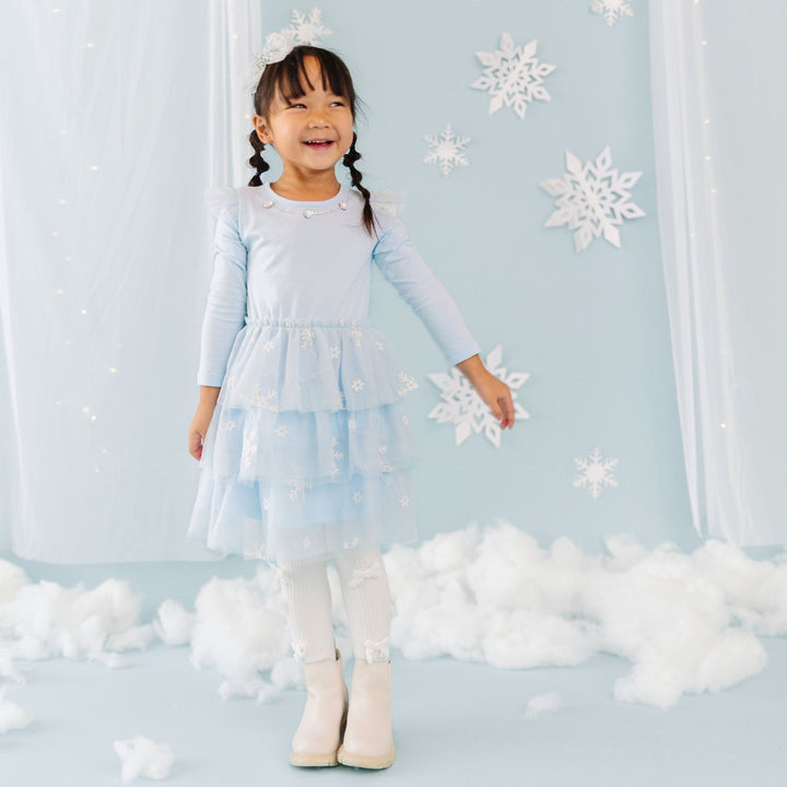 Sparkle Snowflake Dress - Sweet Wink