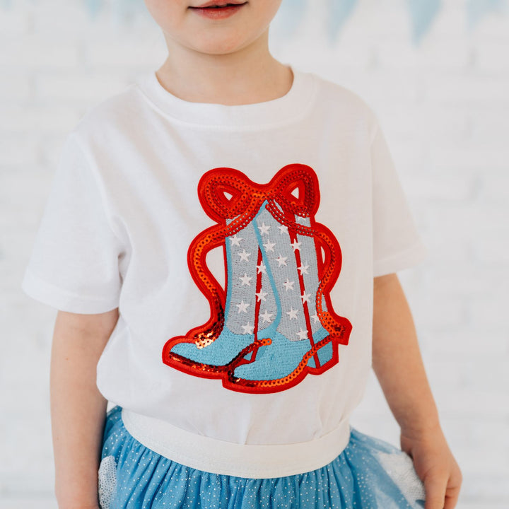 Patriotic Cowgirl Shirt - Sweet Wink