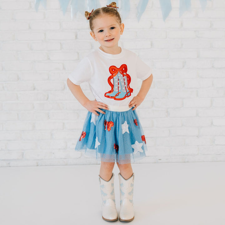 Patriotic Cowgirl Shirt - Sweet Wink