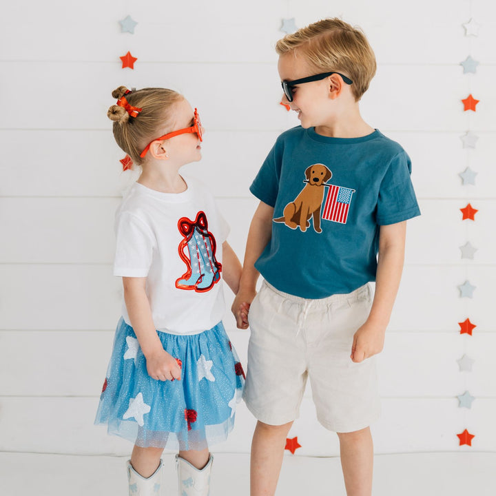 Patriotic Cowgirl Shirt - Sweet Wink