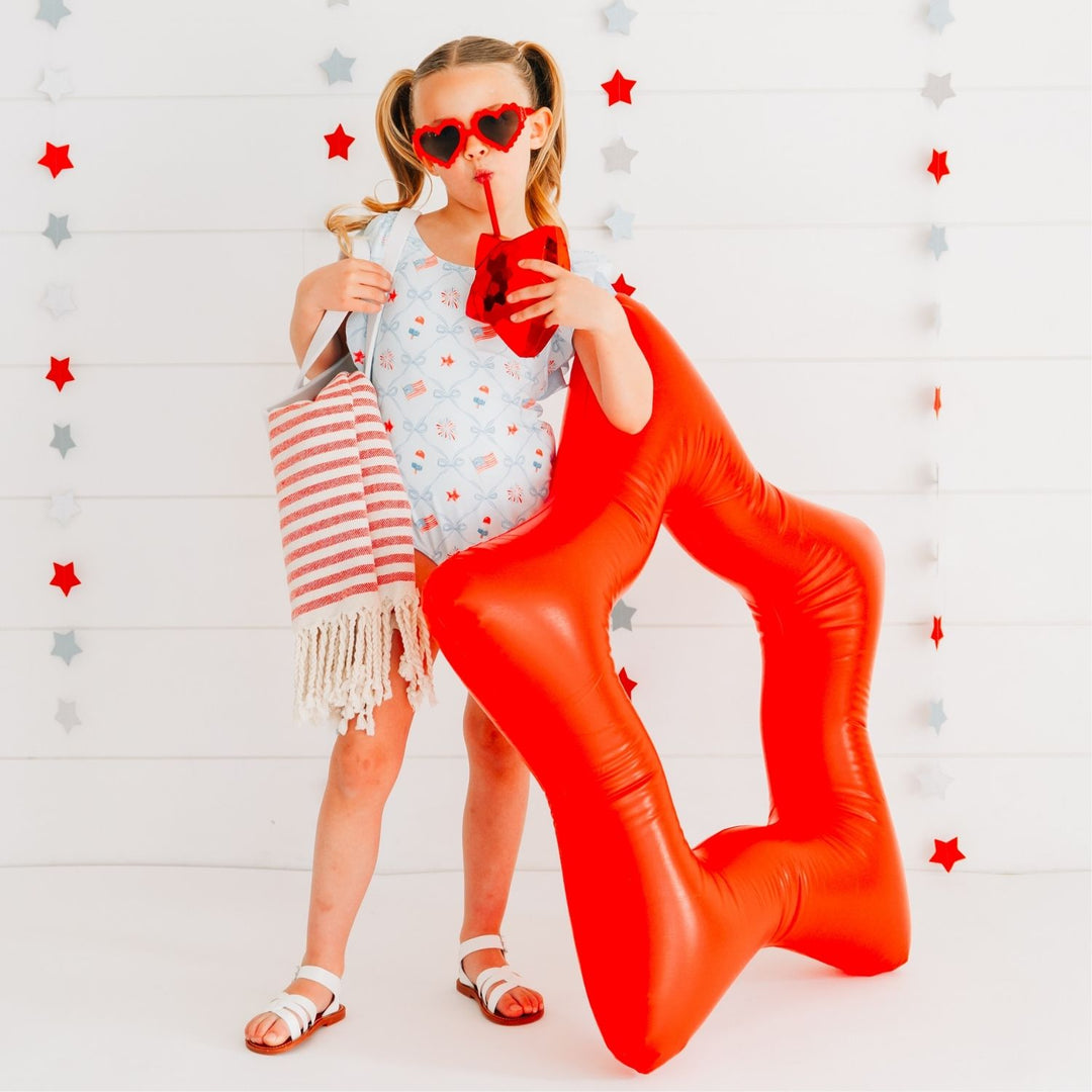 Patriotic Trellis Swimsuit - Sweet Wink