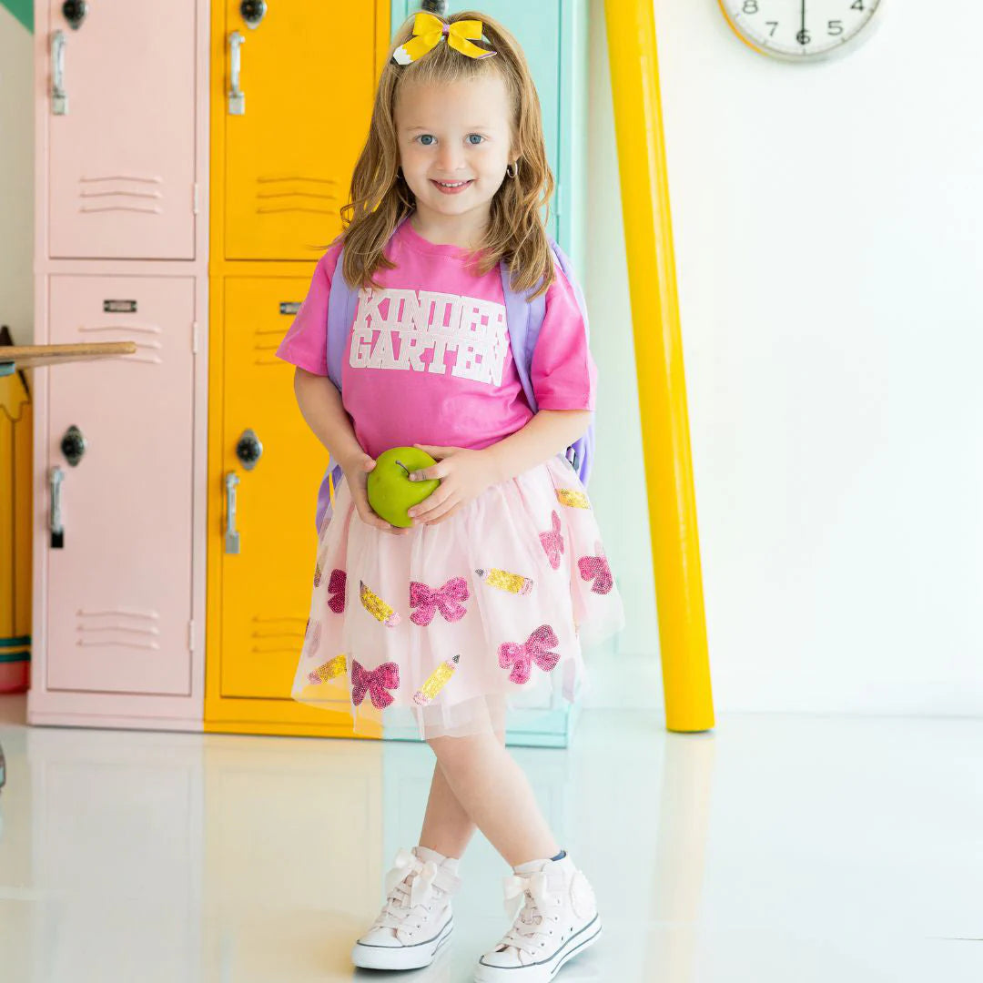 Sequin Kindergarten Shirt - Sweet Wink