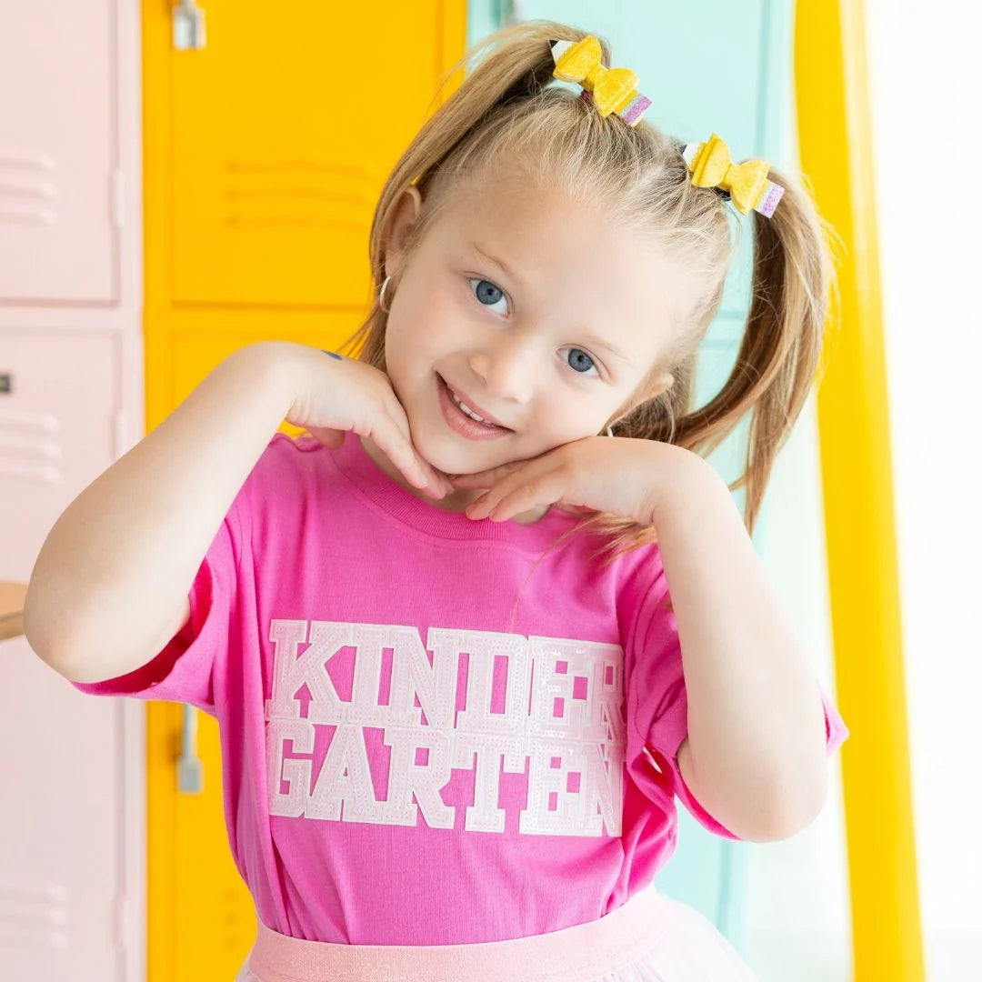 Sequin Kindergarten Shirt - Sweet Wink