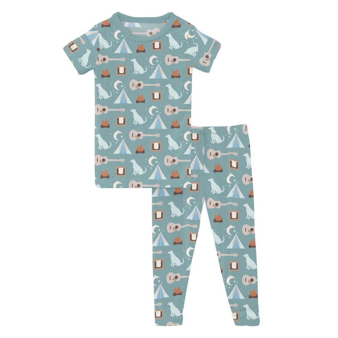 Jade Campfire Pajamas - KicKee