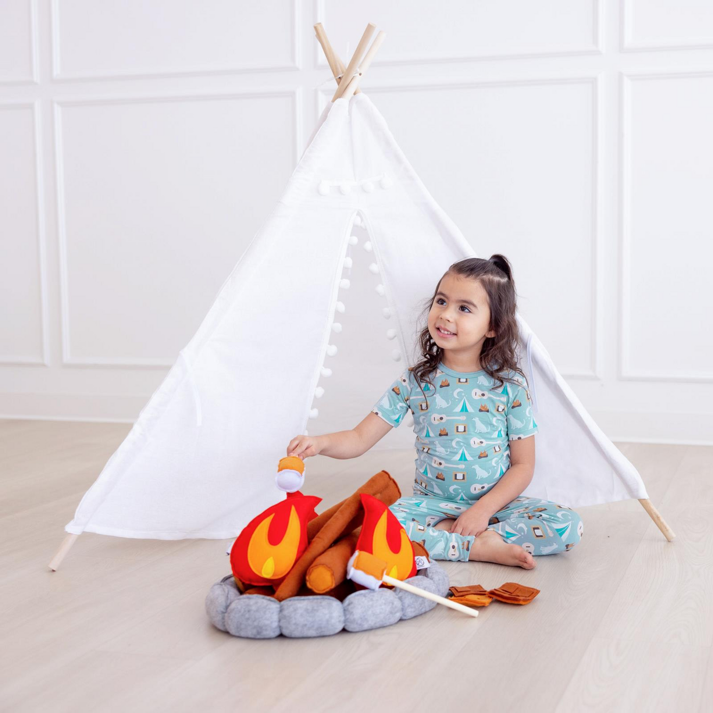 Jade Campfire Pajamas - KicKee
