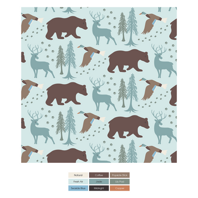 Forest Adventure Bamboo Pajama Set - KicKee
