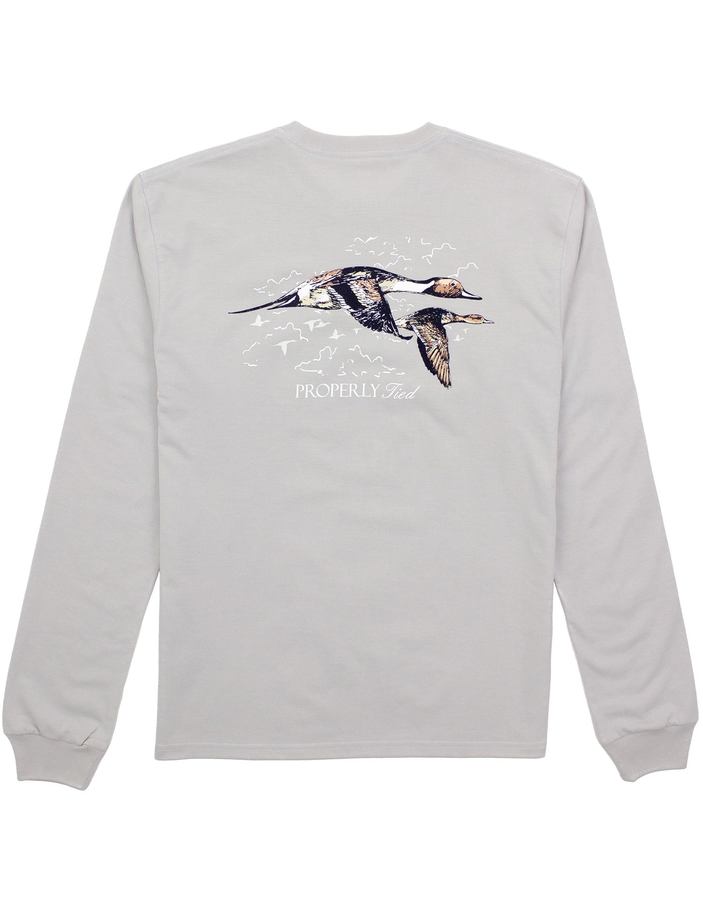 Boys Pintails Duck L/S Tee - Properly Tied