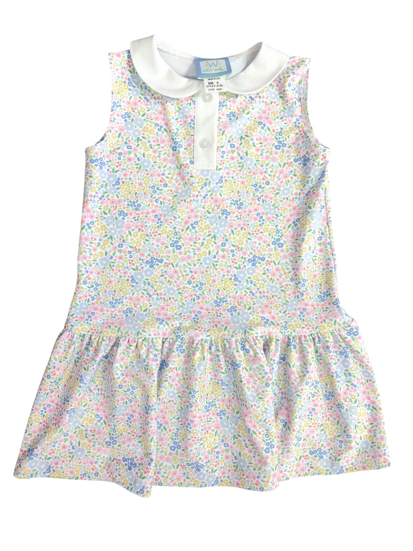 Athleisure Meadow Floral Dress - Color Works