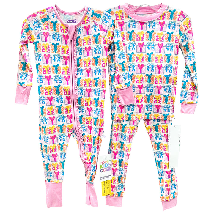 Girls Birthday Bamboo Pajamas - Poppy Kids Co.